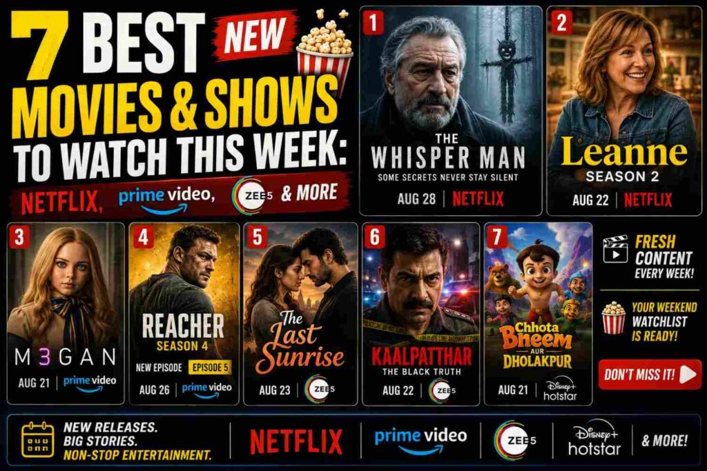Best New Movies & Shows to Watch This Week