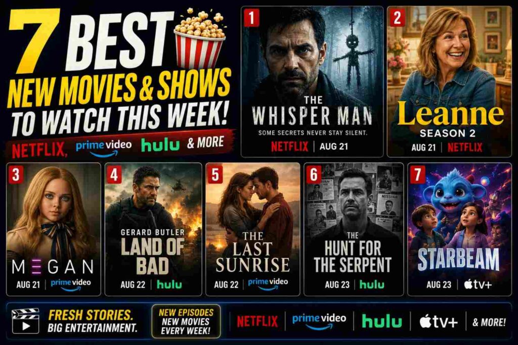 Best New Movies and Shows to Watch This Week