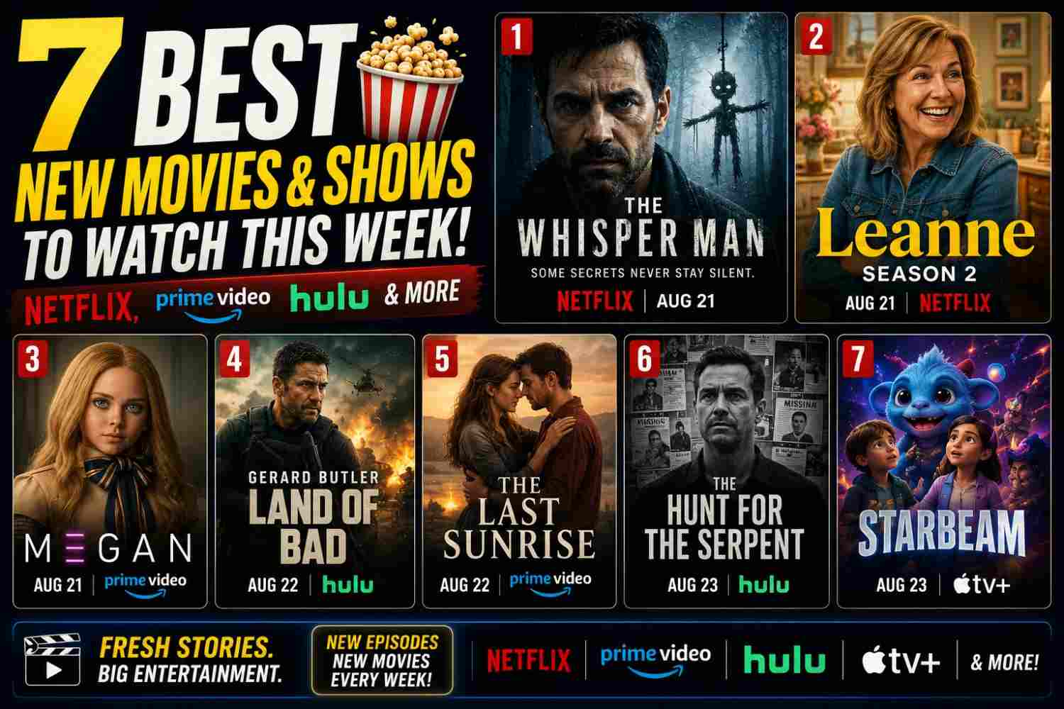 Best New Movies and Shows to Watch This Week