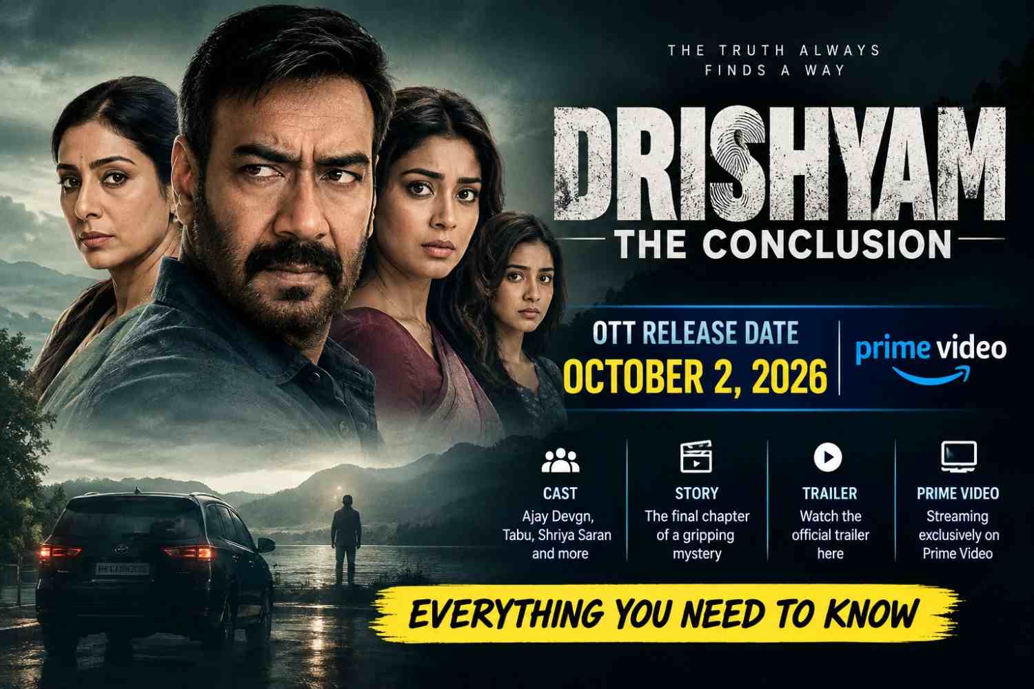 Drishyam The Conclusion OTT Release Date