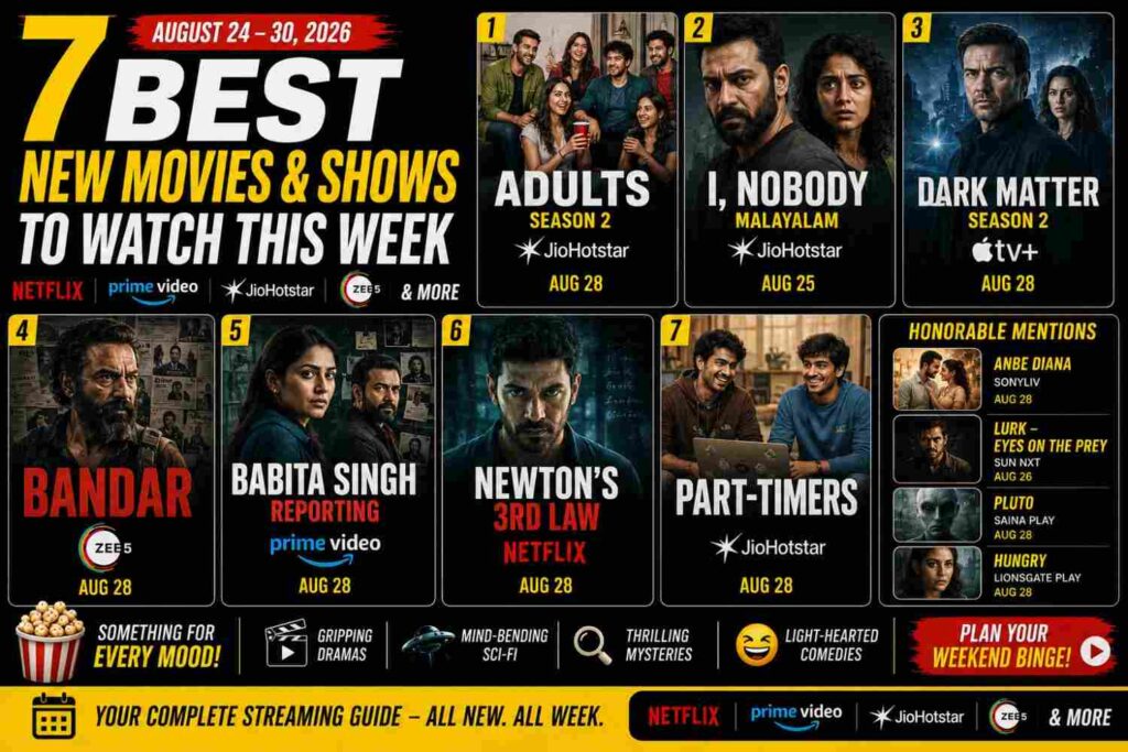 Best New Movies & Shows to Watch This Week